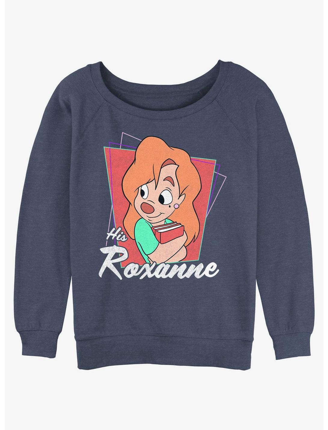 Disney A Goofy Movie His Roxanne Girls Slouchy Sweatshirt