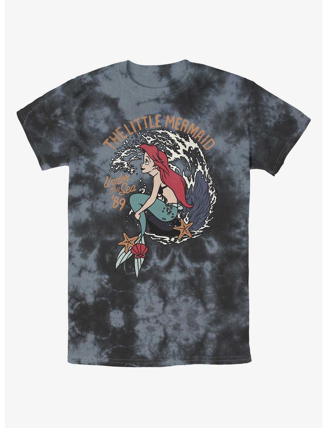 Disney The Little Mermaid Vintage Tie-Dye T-Shirt