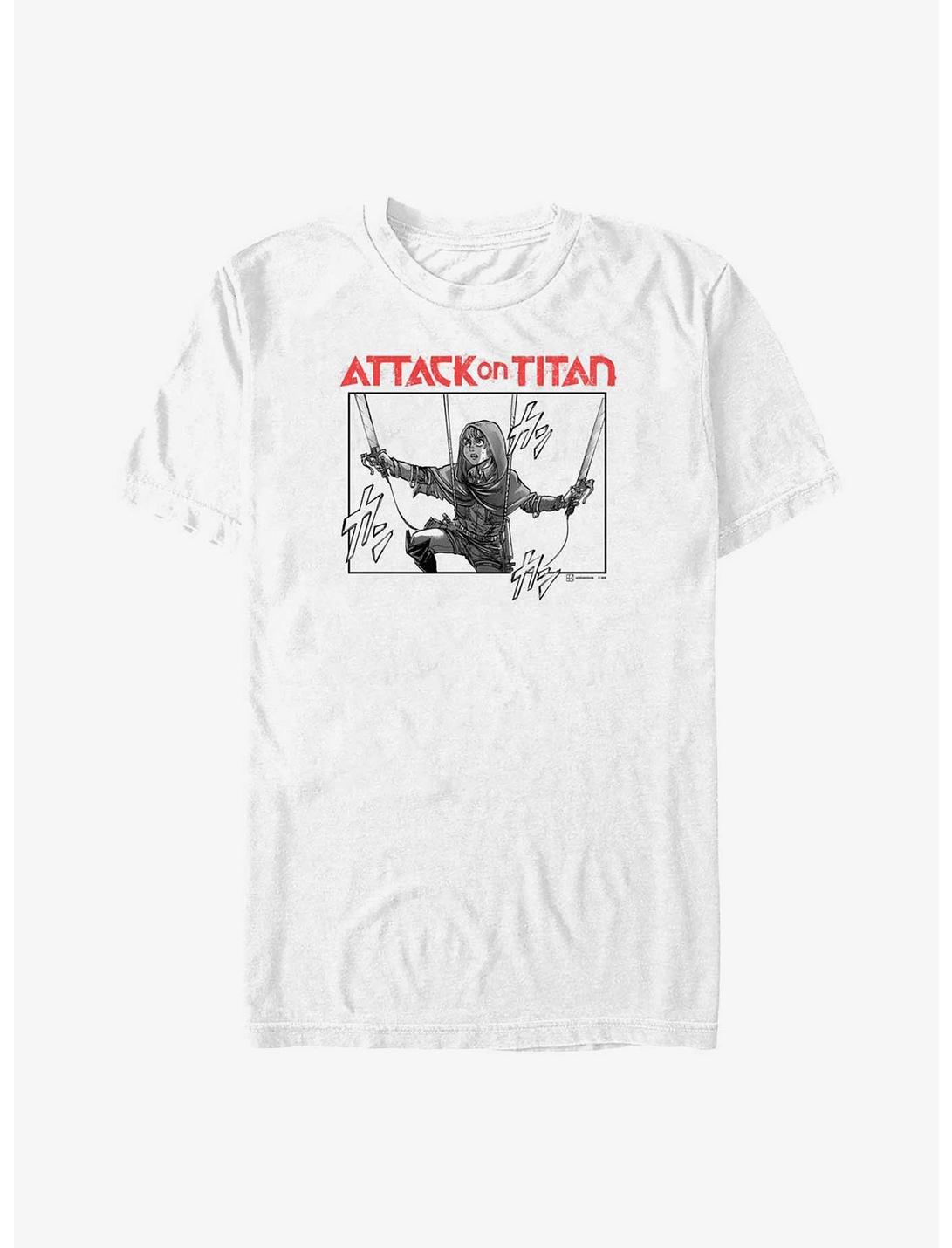 T-shirt grand et taille forte manga Armin L'Attaque des Titans