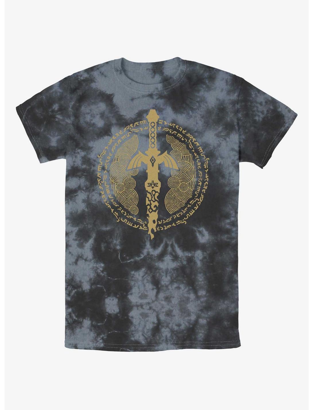 The Legend of Zelda Master Sword Icon Tie-Dye T-Shirt