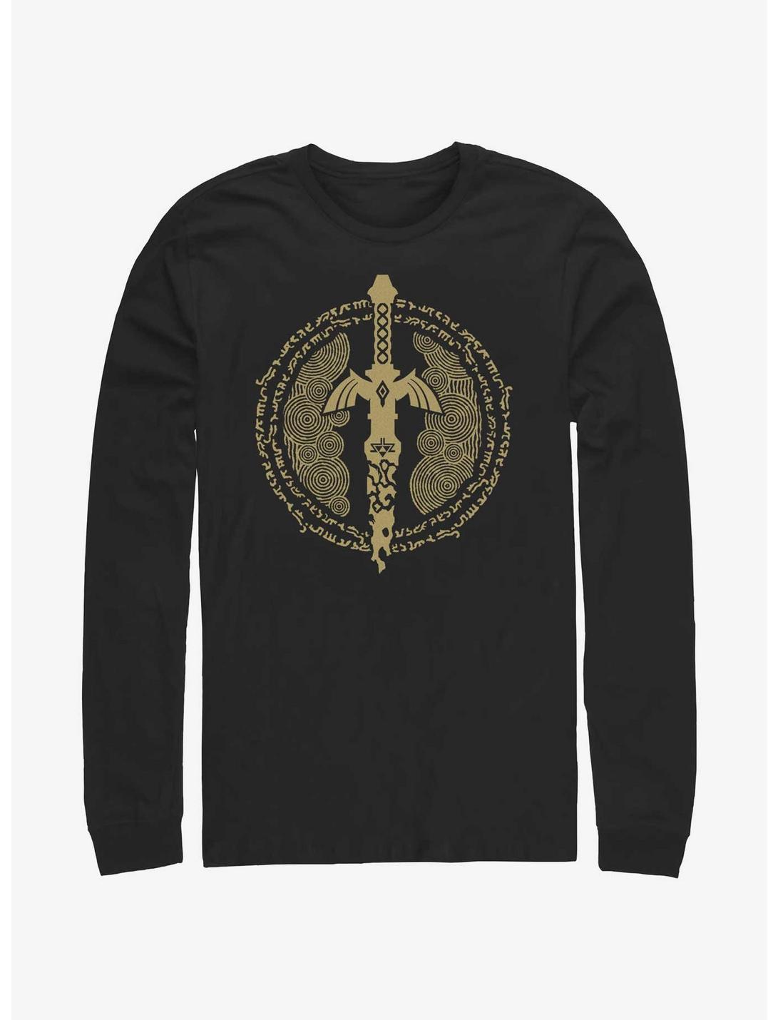 The Legend of Zelda Master Sword Icon Long-Sleeve T-Shirt