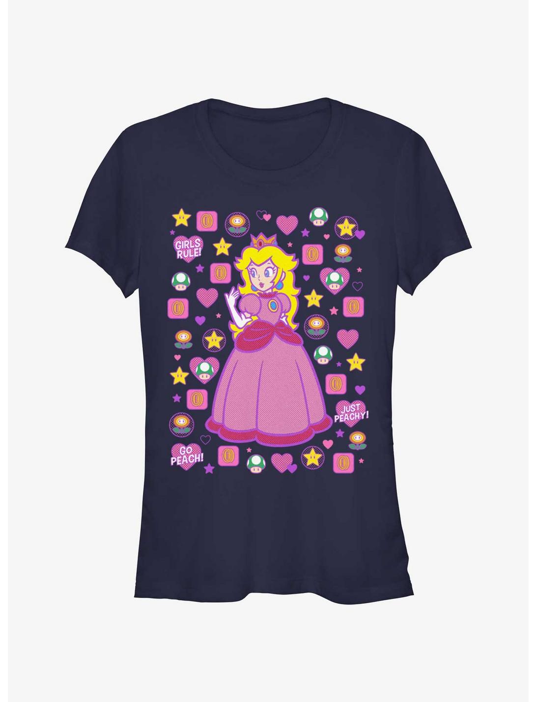 T-shirt enfant Mario Princesse Peach