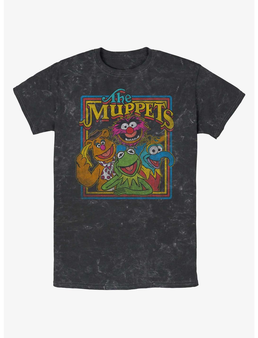 Disney The Muppets Retro Muppet Poster Mineral Wash T-Shirt