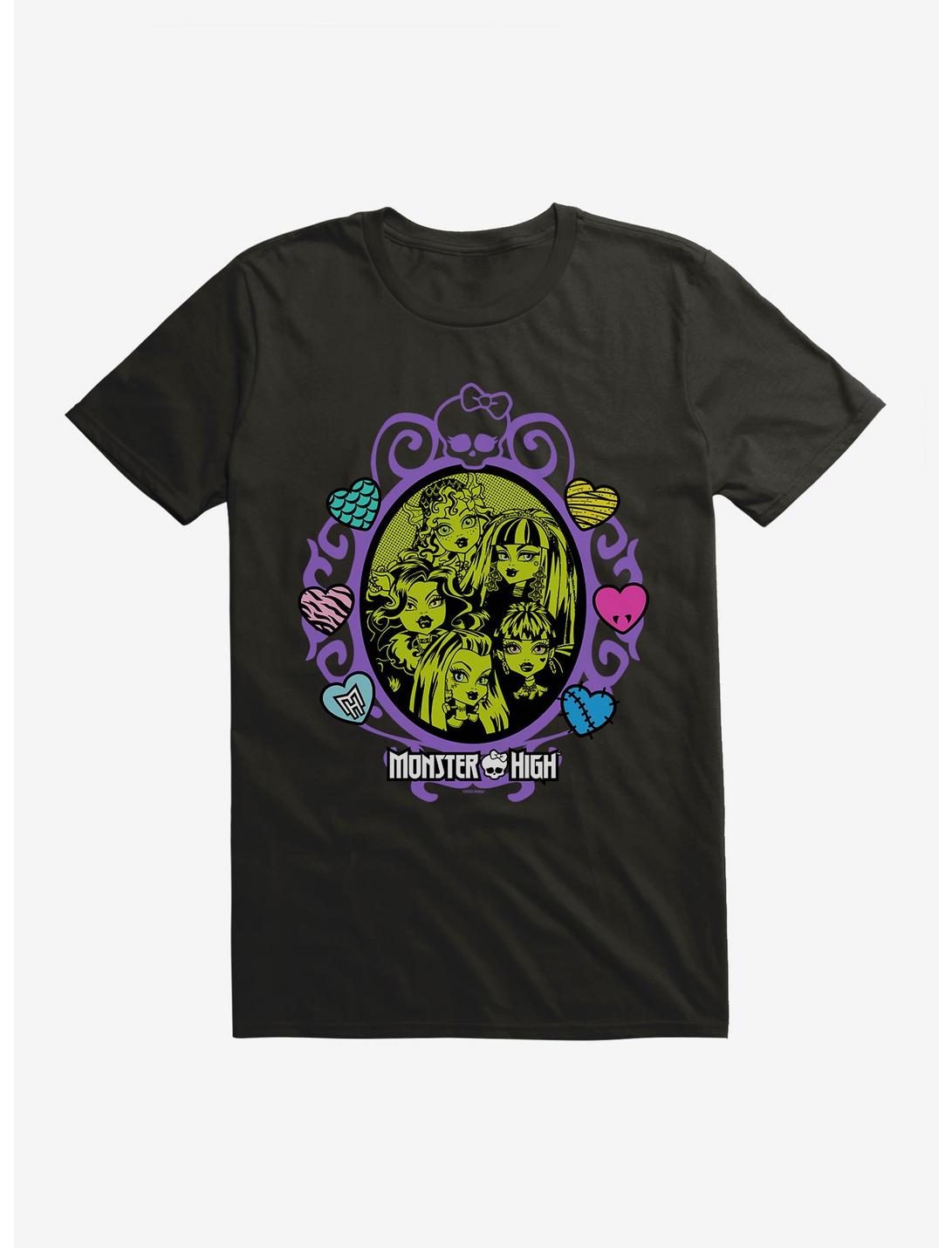 T-shirt de groupe Monster High Cœurs miroirs