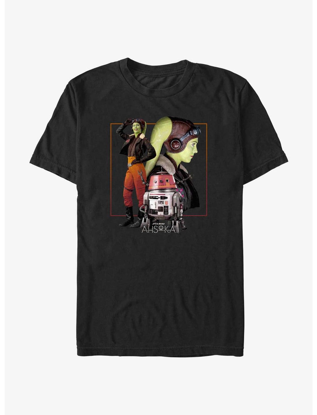 Star Wars Ahsoka Hera Syndulla And Chopper T-Shirt