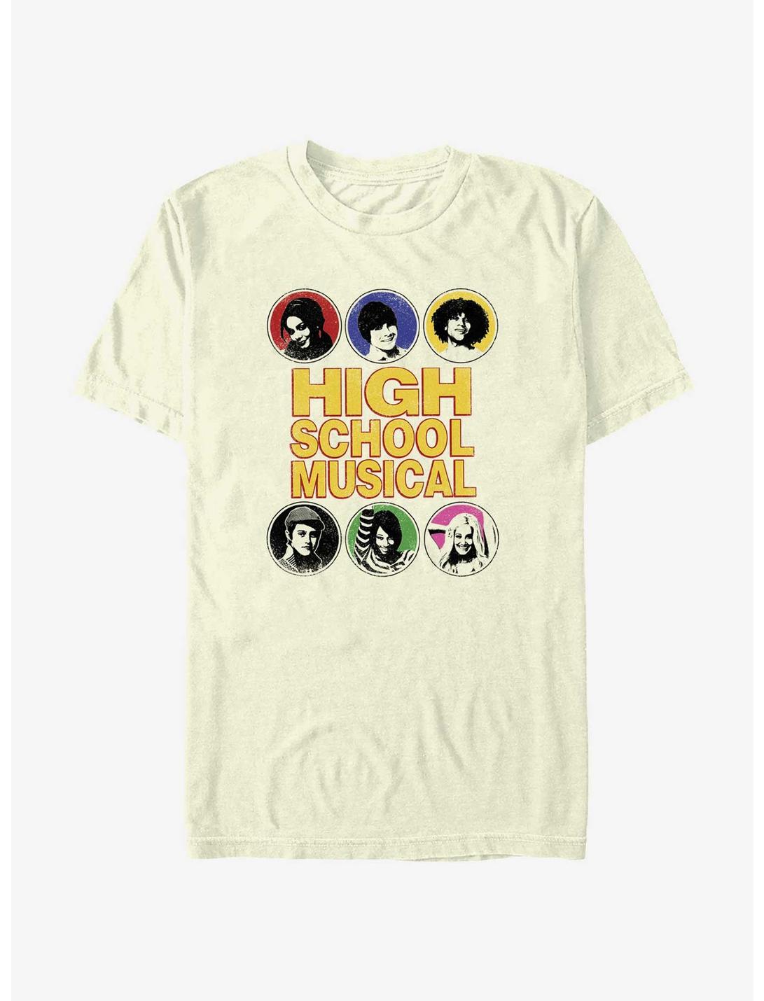 High School Musical Colorblock Cast Circles T-Shirt