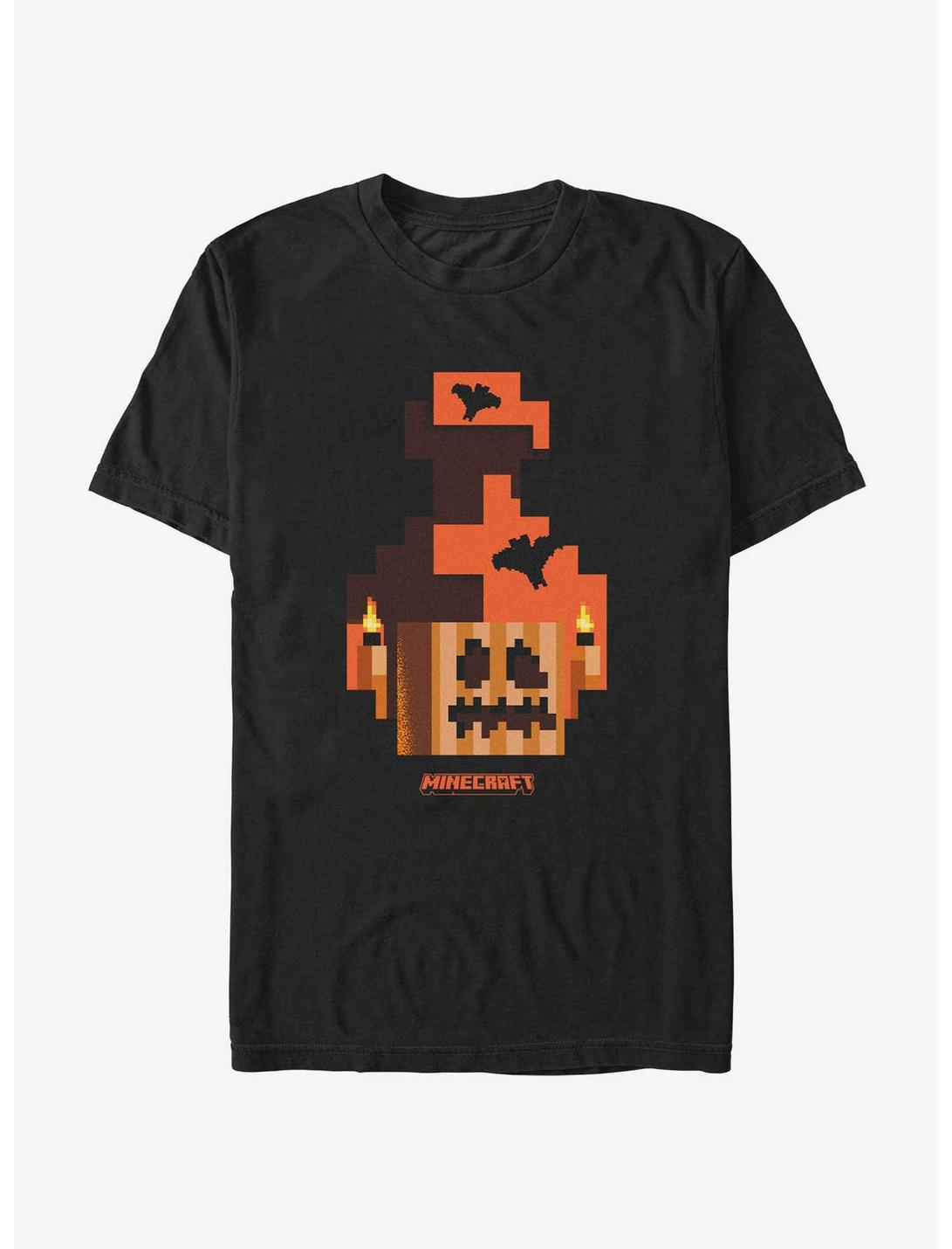 T-shirt Citrouilles Chauves-souris Minecraft