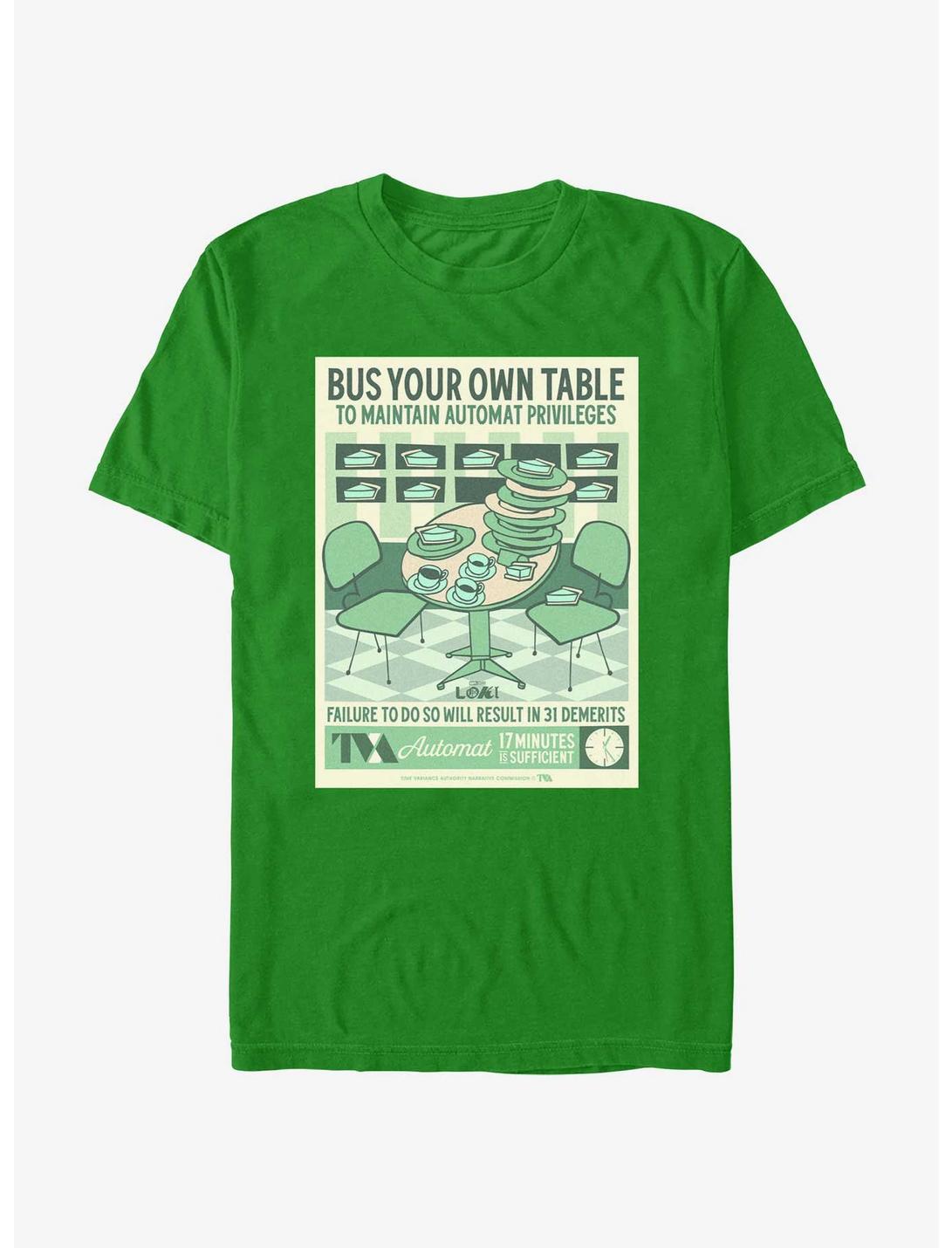 Marvel Loki Bus Your Own Table Poster T-Shirt
