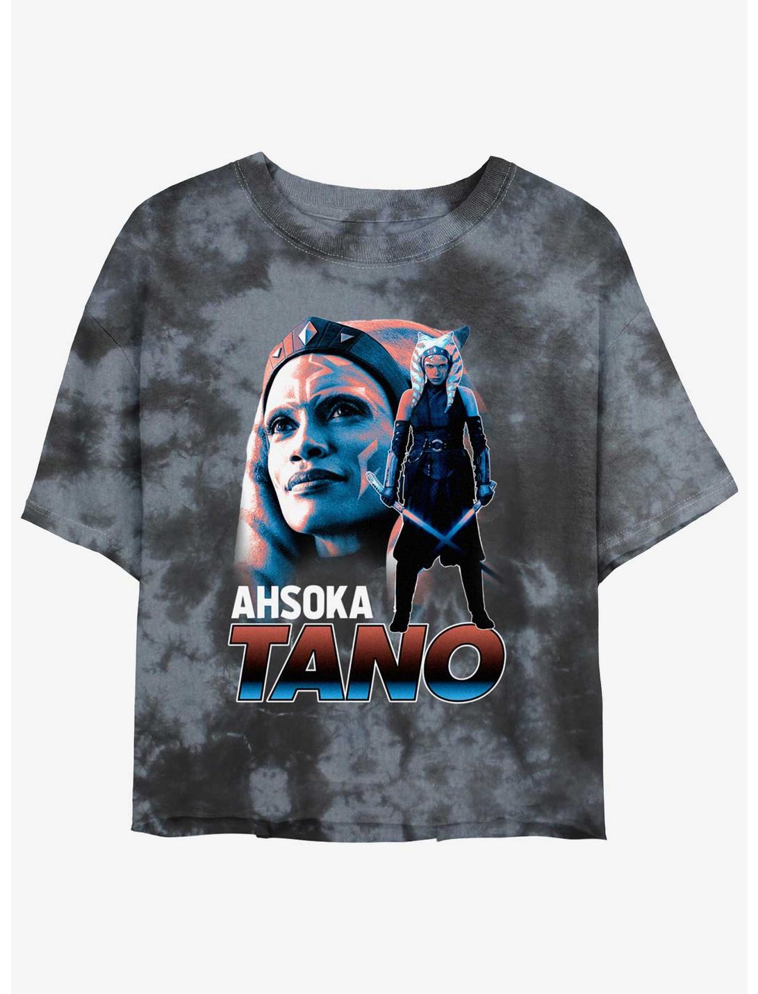 T-shirt court tie-dye Ahsoka Tano The Mandalorian Star Wars pour filles