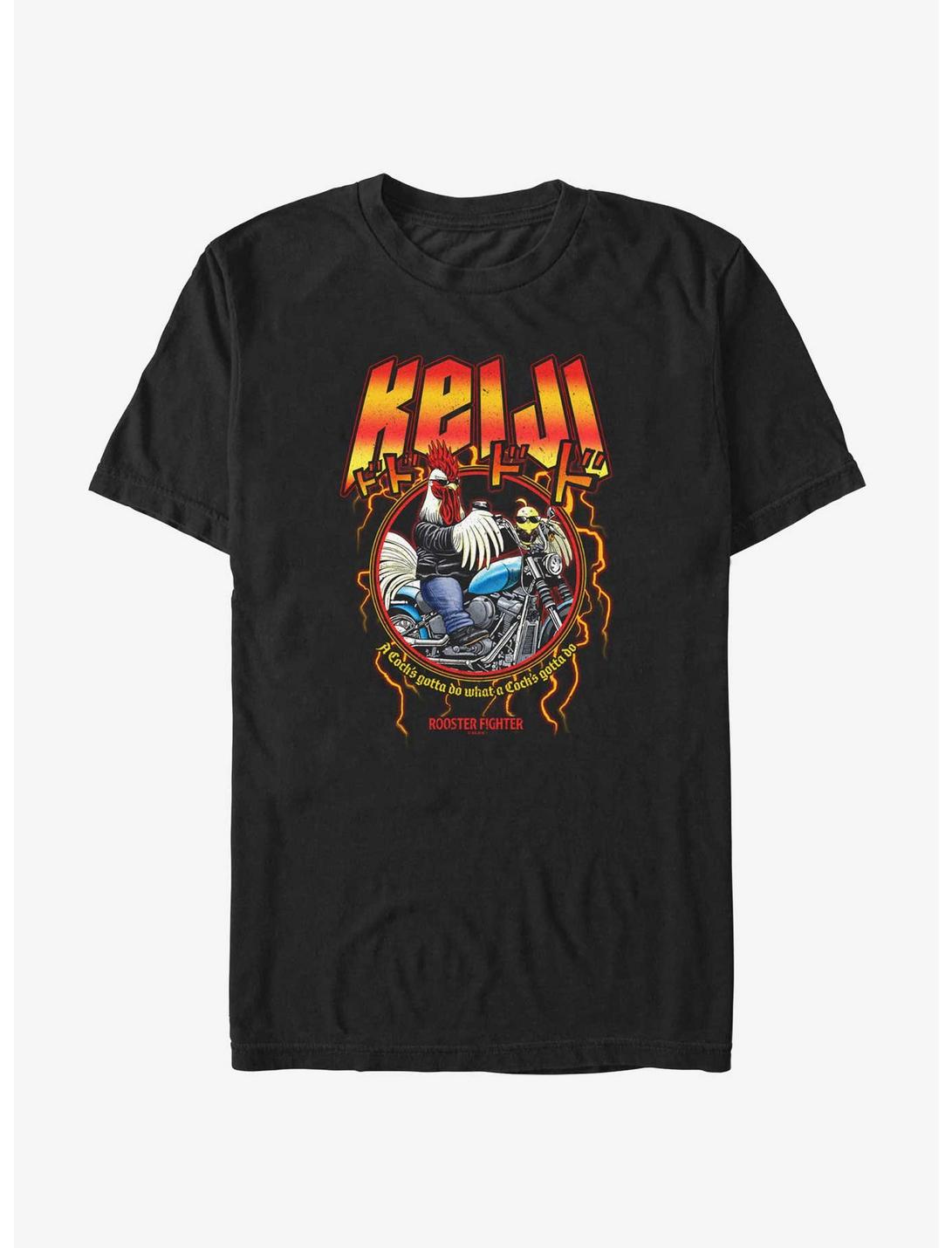 Rooster Fighter Metal Keiji T-Shirt
