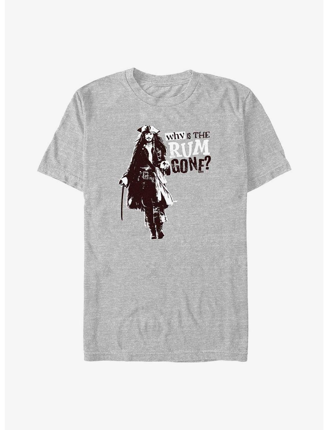 T-shirt grandes tailles Disney Pirates des Caraïbes Pourquoi le rhum a disparu