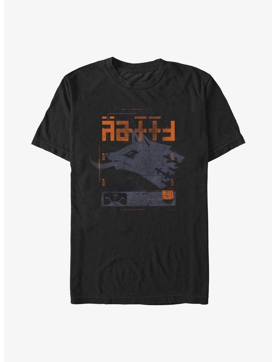 Rebel Moon Wolf Crest Big & Tall T-Shirt