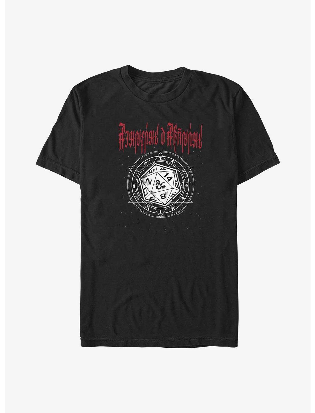 Dungeons & Dragons D20 Pentagram Big & Tall T-Shirt