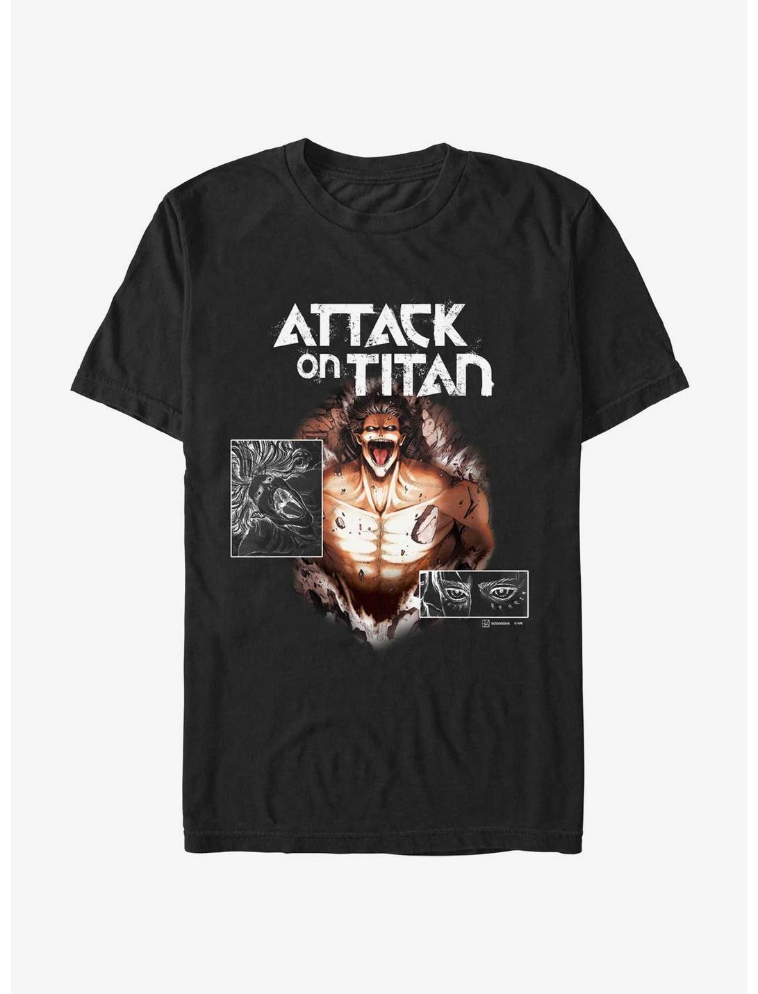 Attack On Titan Eren Yeager Attack On Titan Negative T-Shirt
