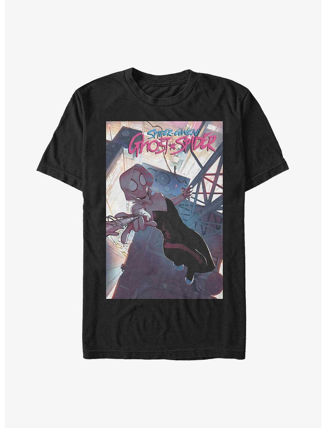 Marvel Spider-Man Spider-Gwen: Ghost Spider Poster Heavyweight T-Shirt