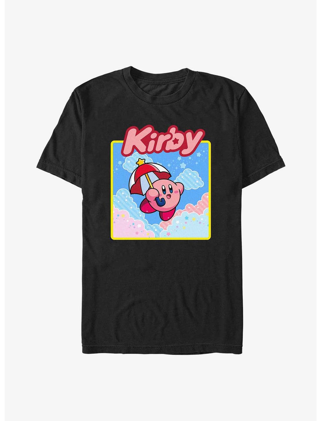 Nintendo Kirby Starry Umbrella Heavyweight T-Shirt