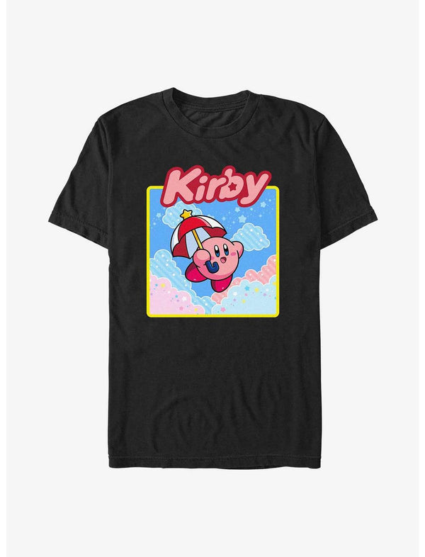 Nintendo Kirby Starry Umbrella Heavyweight T-Shirt