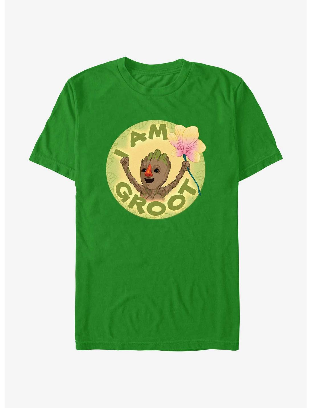 Marvel Guardians Of The Galaxy Groot With Flower T-Shirt
