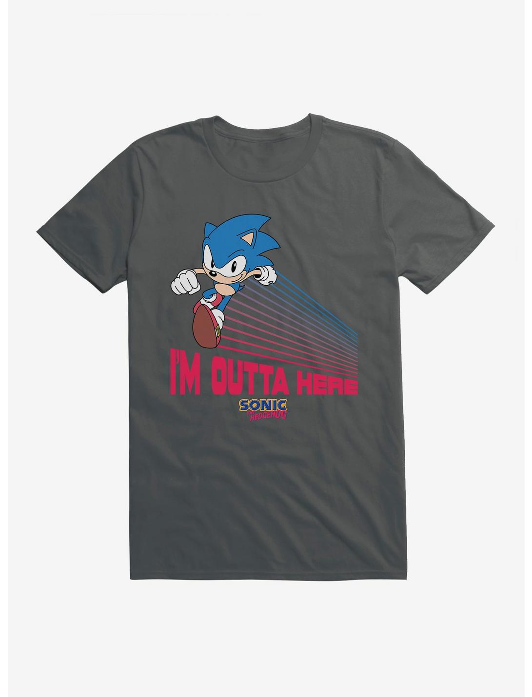 Sonic The Hedgehog Sonic I'm Outta Here T-Shirt