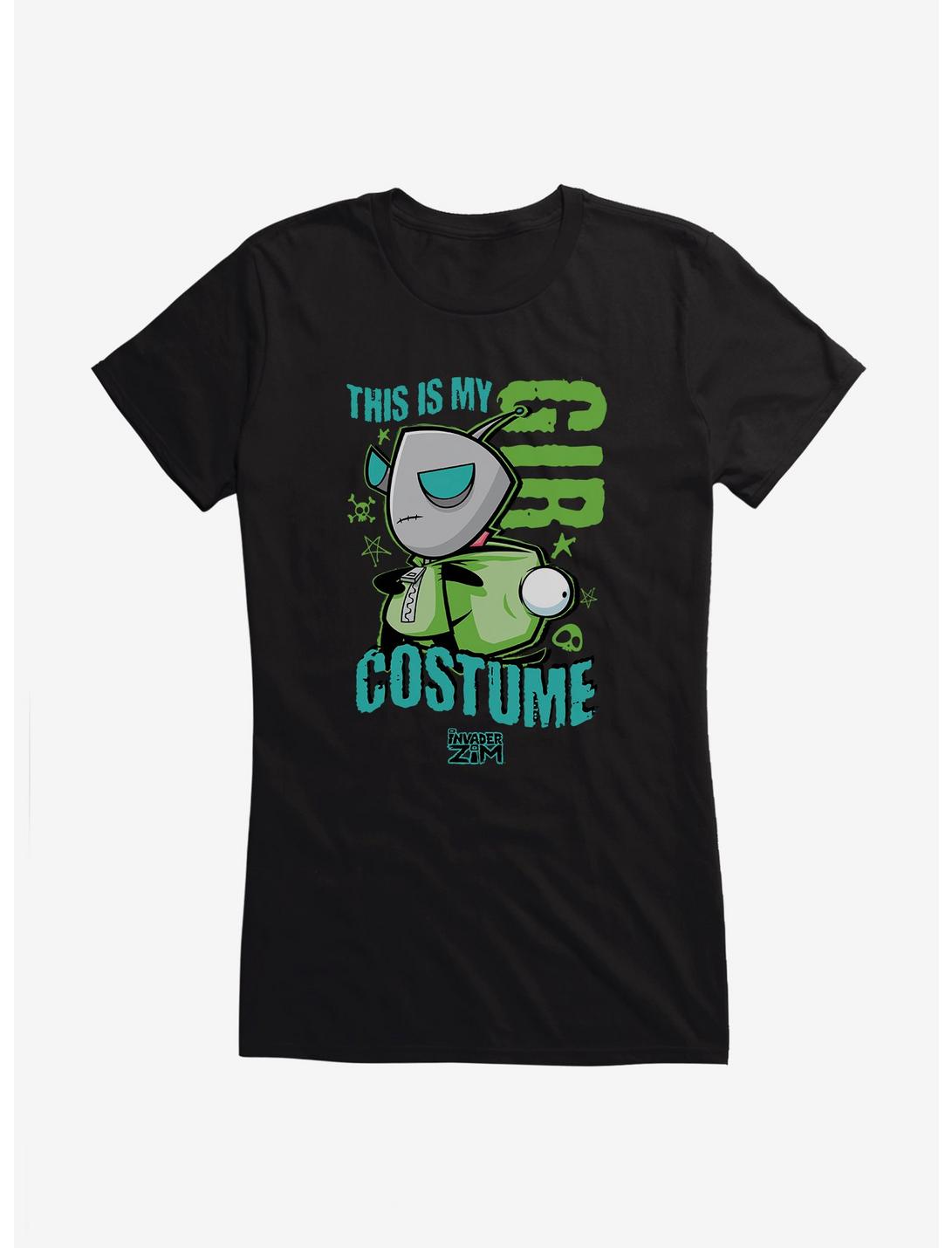 T-shirt Fille Invader Zim Ceci est mon Costume GIR