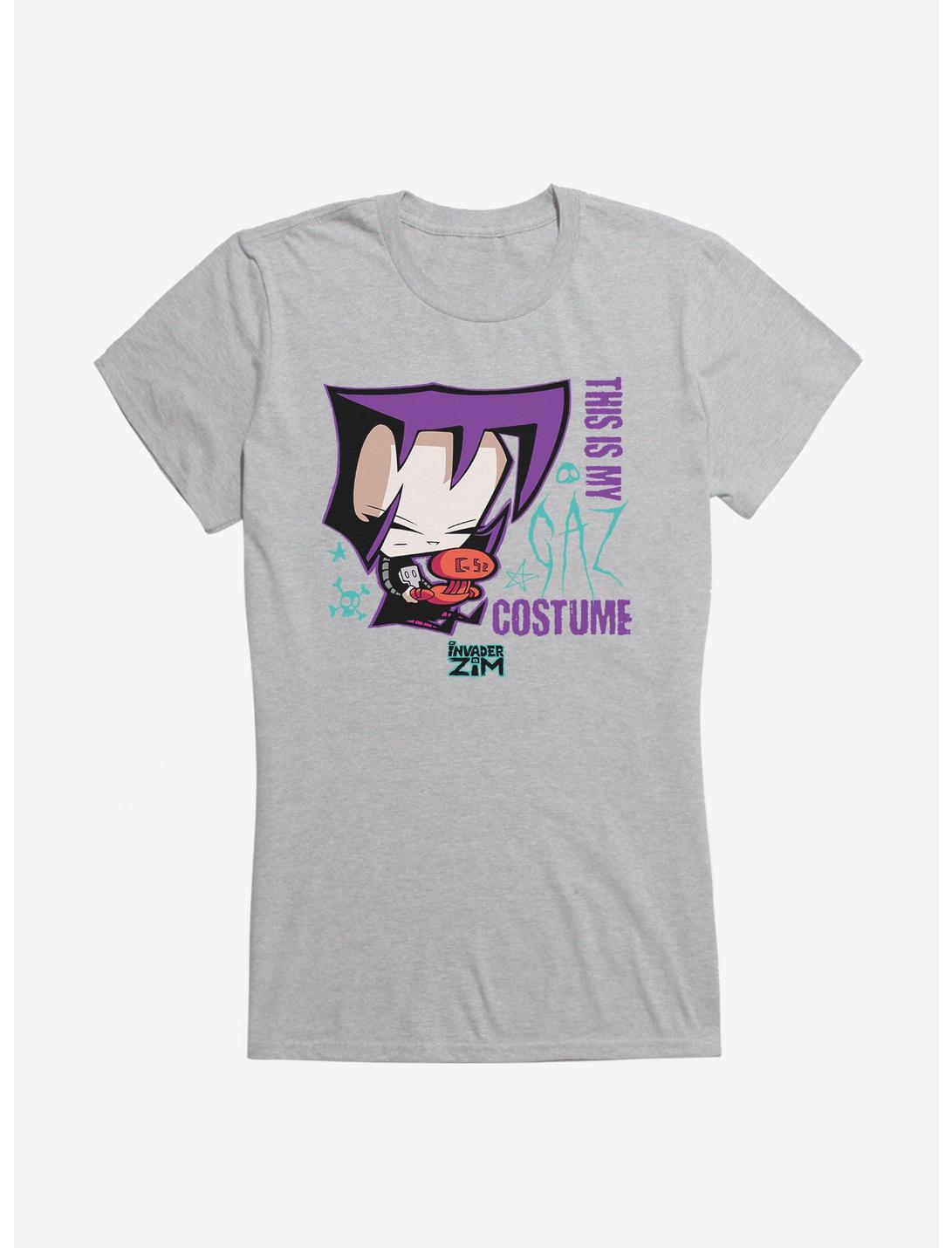 T-shirt Fille Invader Zim Ceci Est Mon Costume Gaz