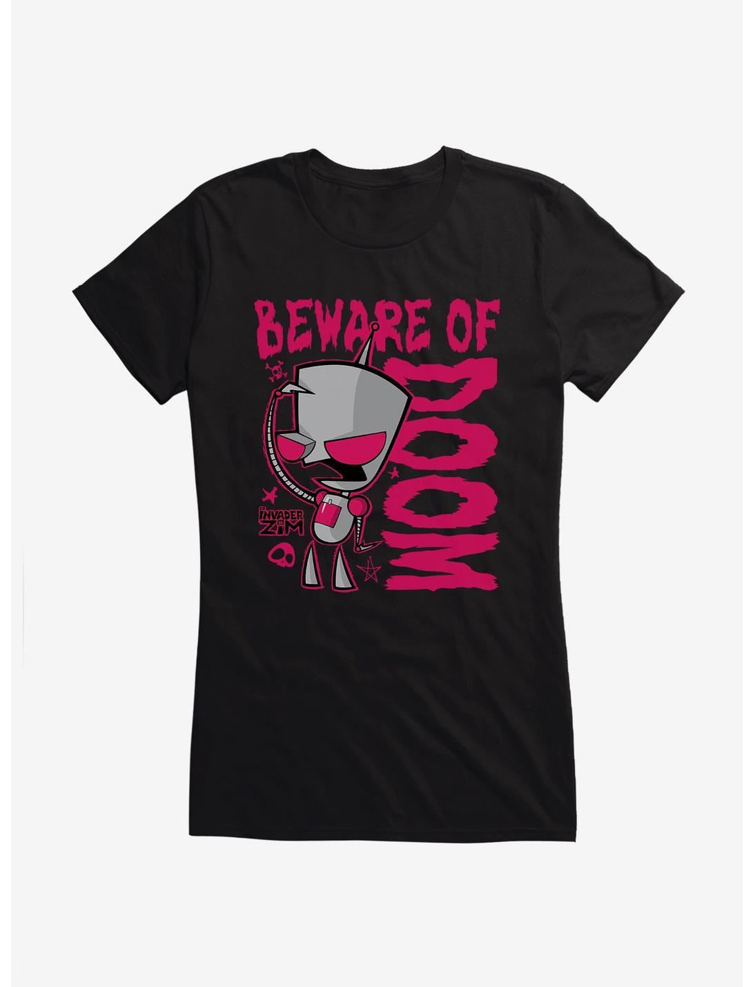 Invader Zim Beware Of Doom Girls T-Shirt