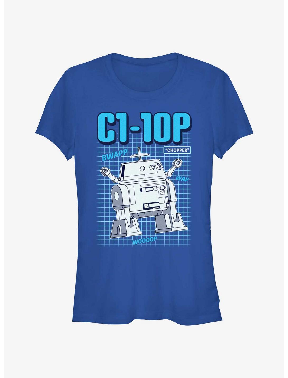 T-shirt pour filles Star Wars: Forces of Destiny à l'effigie de Chopper