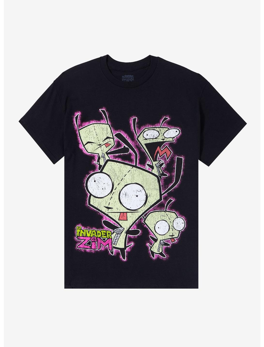 Invader Zim GIR Distressed Collage T-Shirt