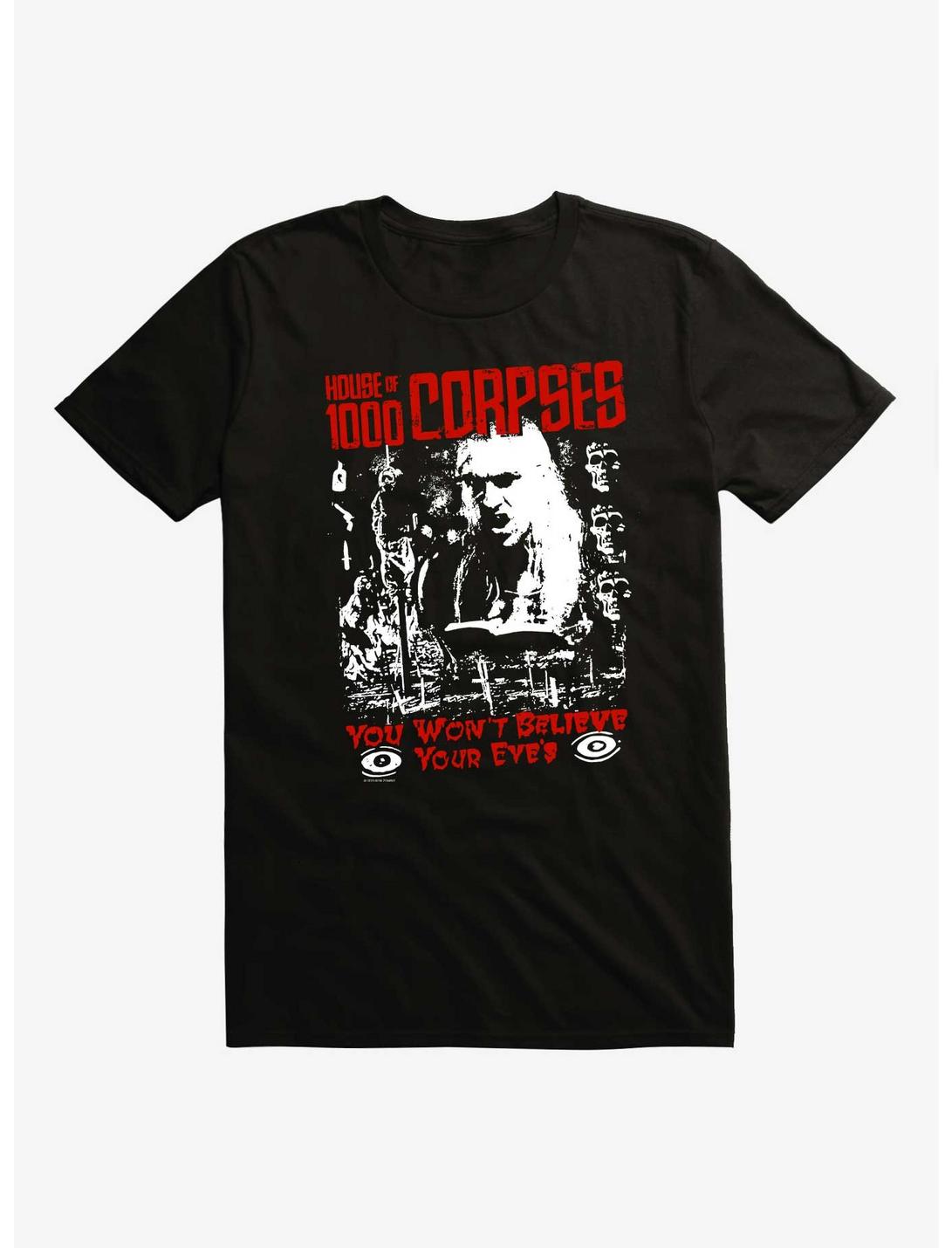 T-Shirt House Of 1000 Corpses Vous N'En Croirez Pas Vos Yeux