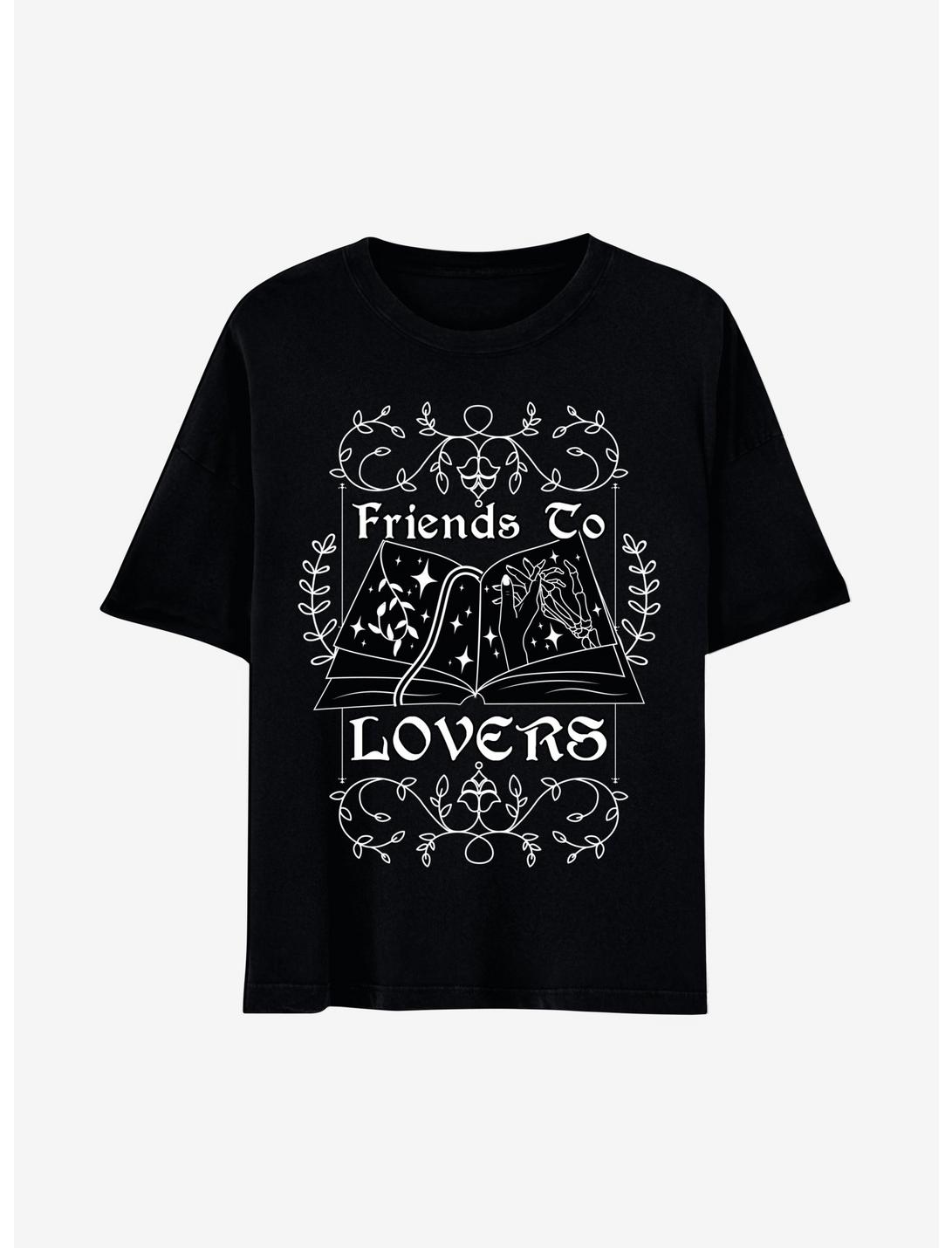 Friends To Lovers Book Boyfriend Fit Girls T-Shirt