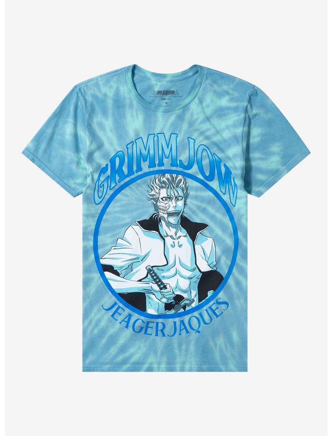 T-shirt coupe ample pour filles BLEACH Grimmjow Tie-Dye