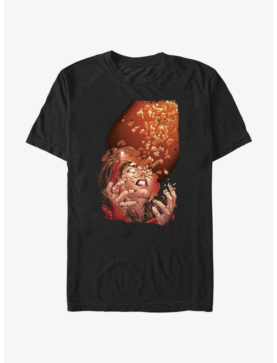 T-shirt Marvel La Sorcière Rouge : Sorcière en train de se désintégrer