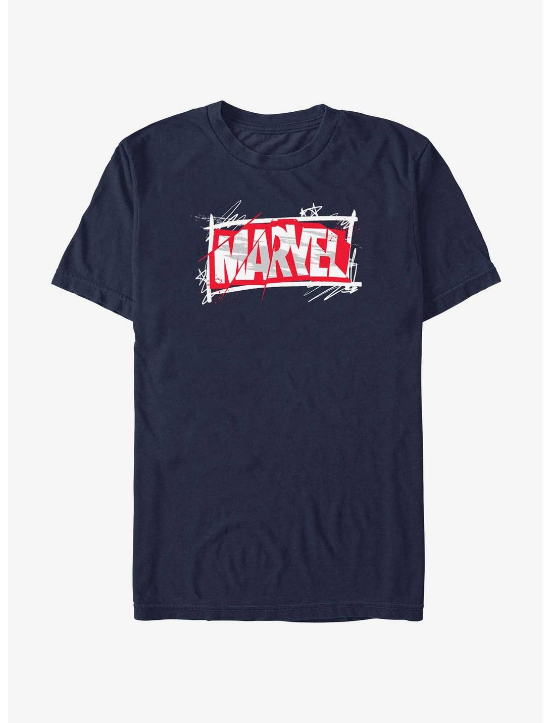 Marvel Sketchbook Logo T-Shirt