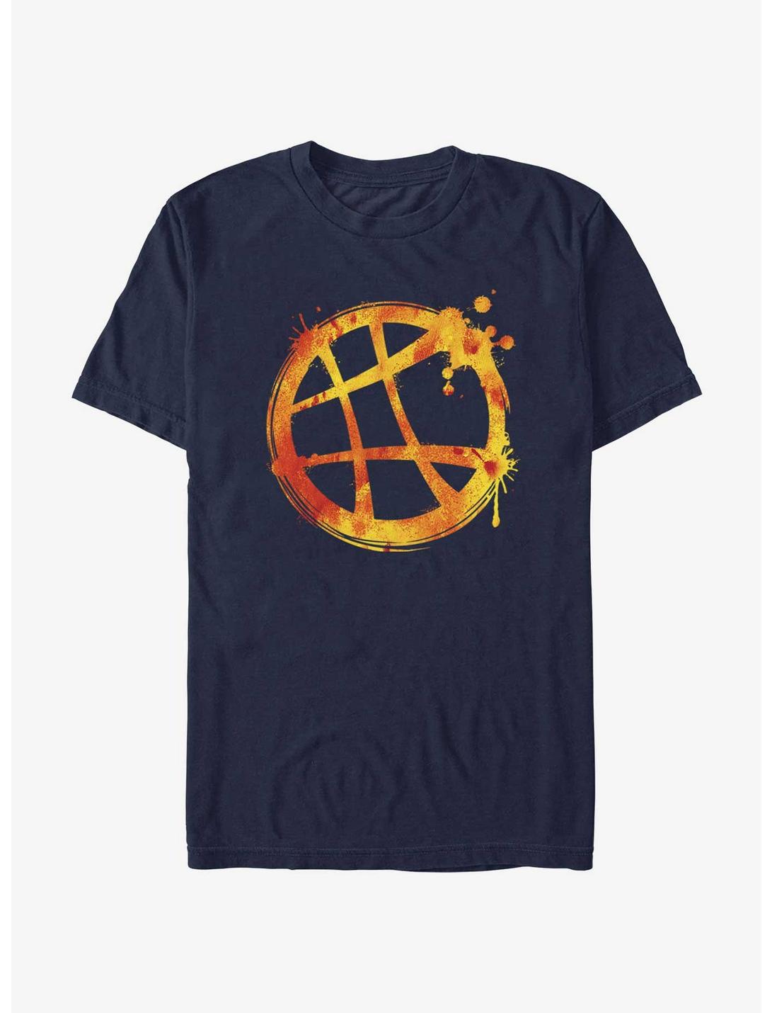 T-shirt Marvel Doctor Strange "Emblème du Sanctum éclaboussé"
