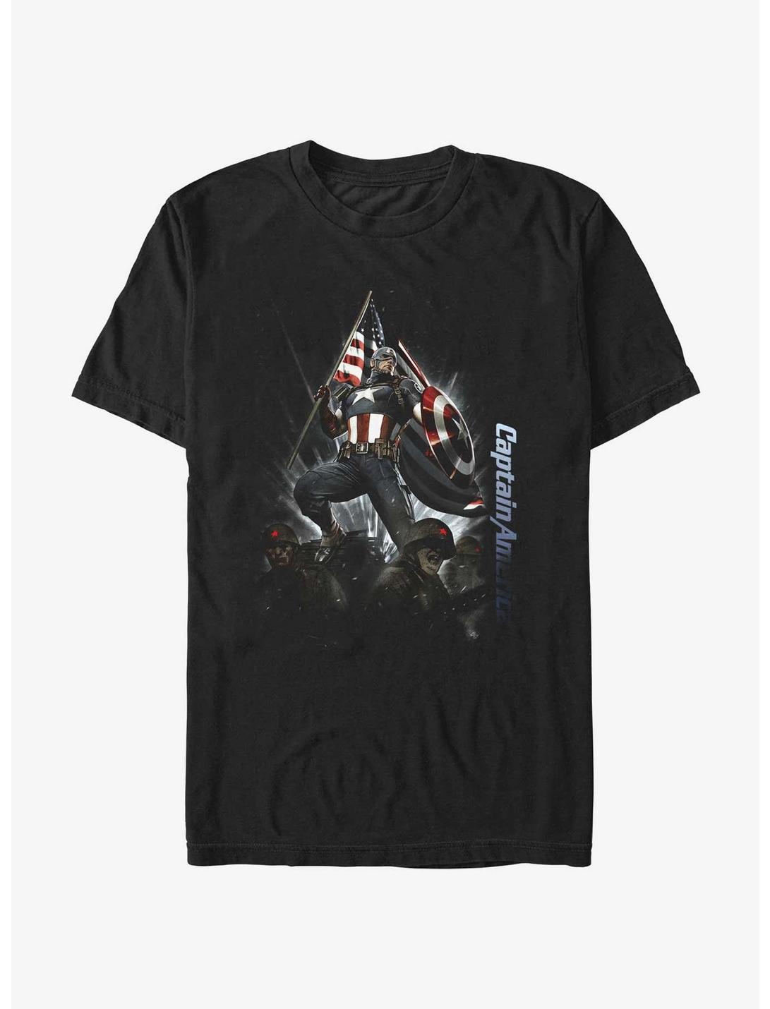T-shirt Marvel Captain America Super Héroïsme