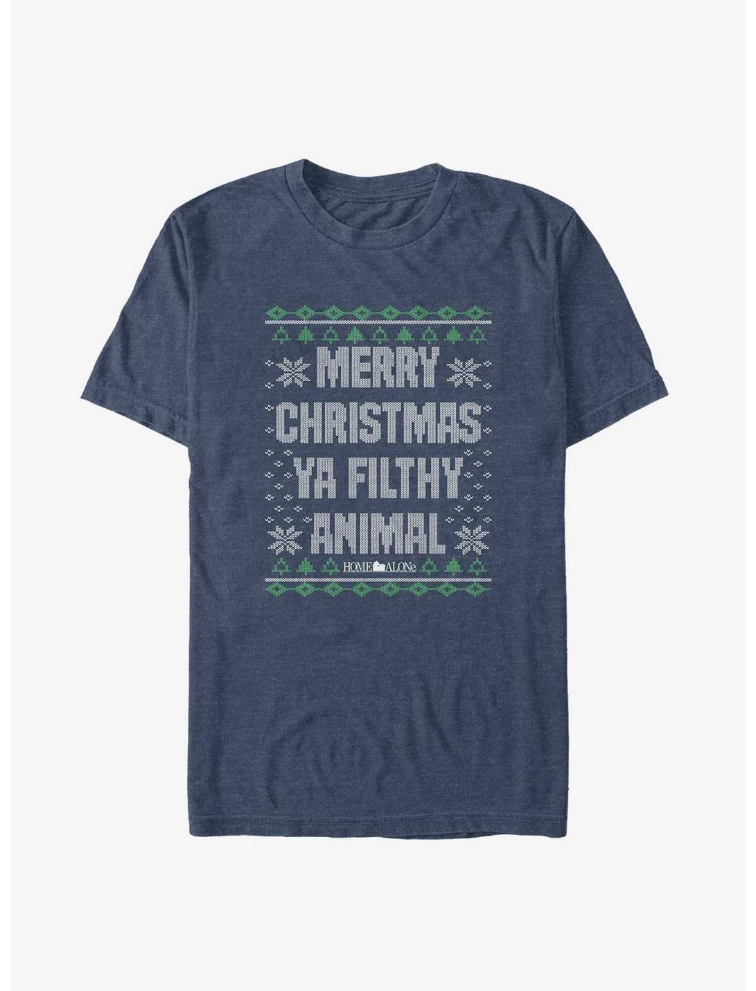 Home Alone Merry Christmas Filthy Animal Ugly Big & Tall T-Shirt