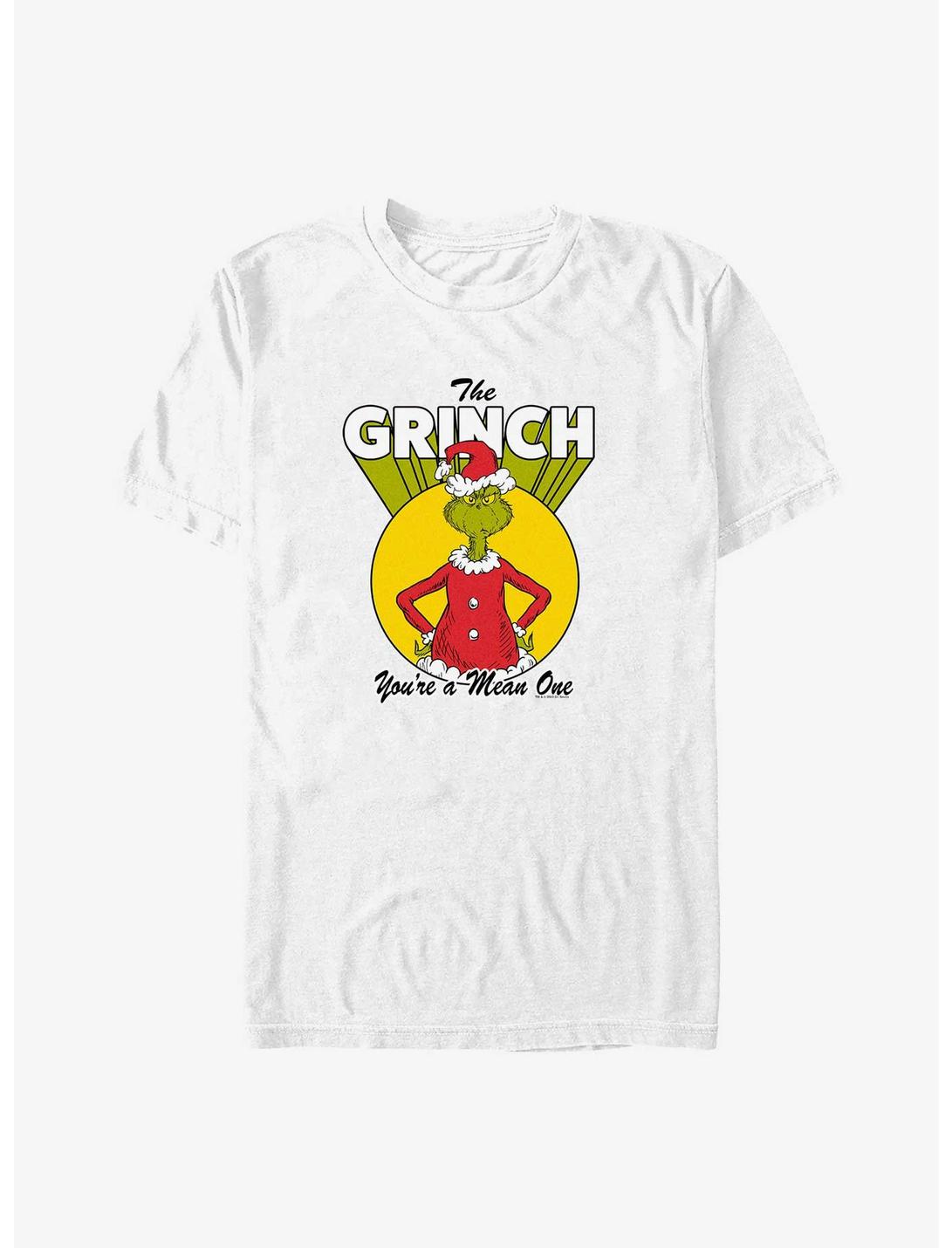 Dr. Seuss The Grinch Who Stole Christmas You're A Mean One Big & Tall T-Shirt