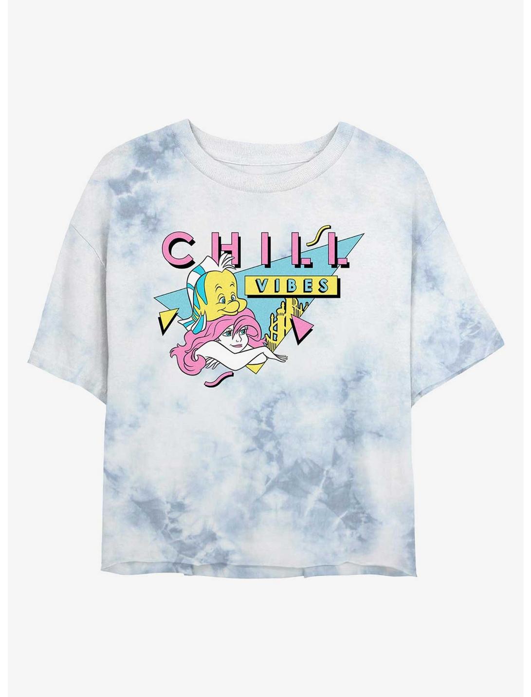 T-shirt court tie-dye La Petite Sirène Années 90 Ariel Chill Disney pour filles