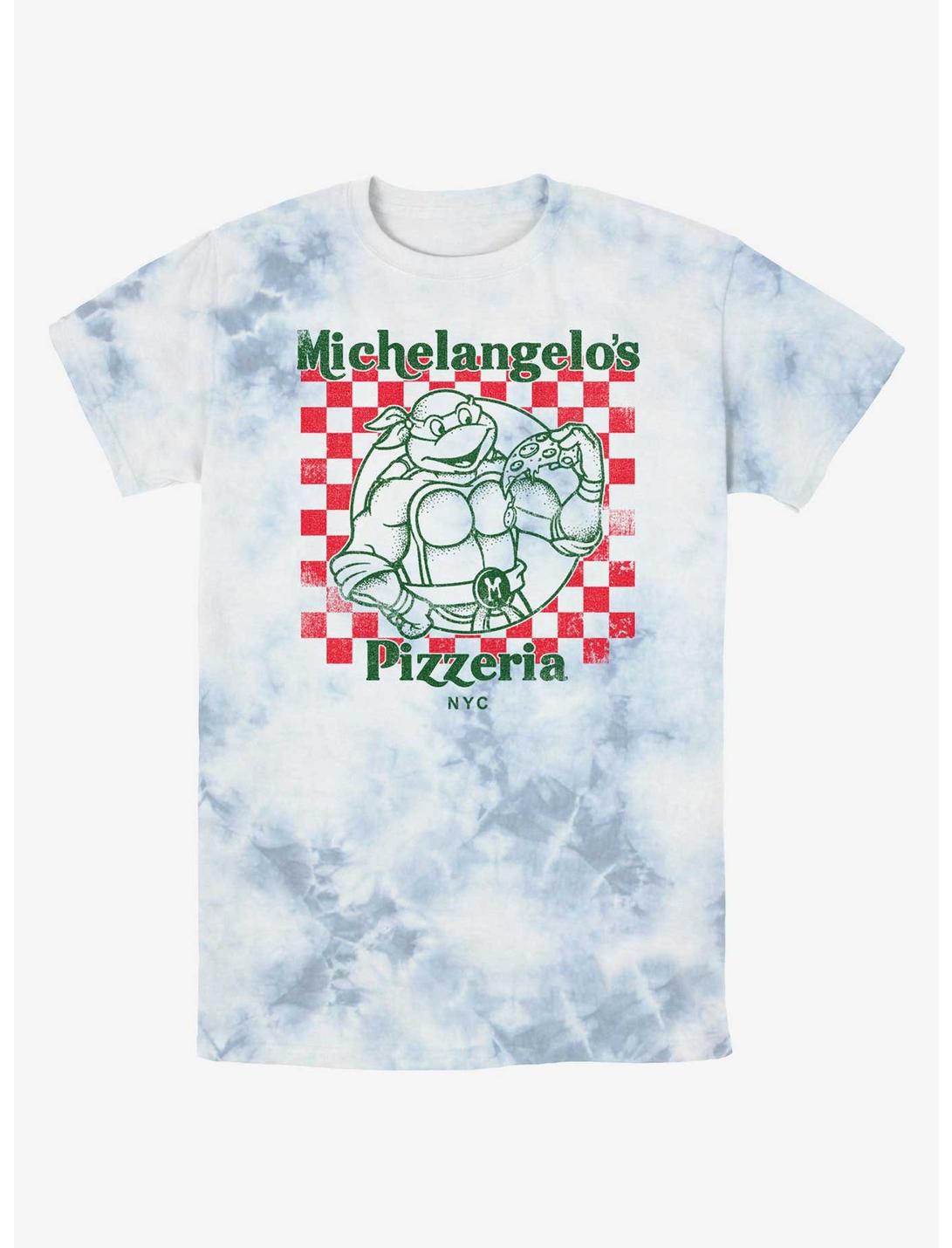 T-shirt Tie-Dye Les Tortues Ninja Mikey's Pizza