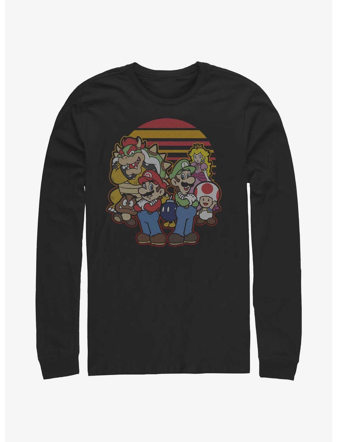 Nintendo Zelda Mario And Friends Long-Sleeve T-Shirt