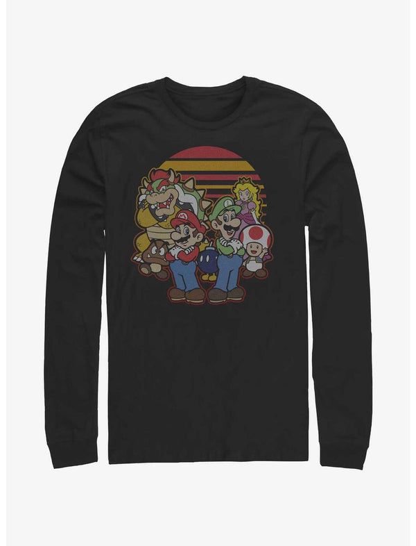Nintendo Zelda Mario And Friends Long-Sleeve T-Shirt