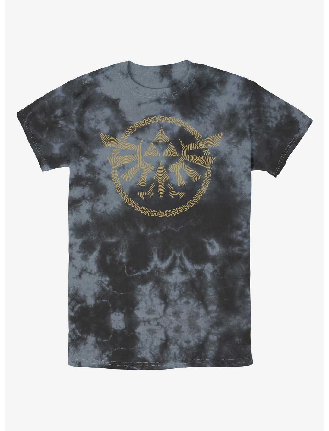 Zelda Hyrule Crest Tie-Dye T-Shirt