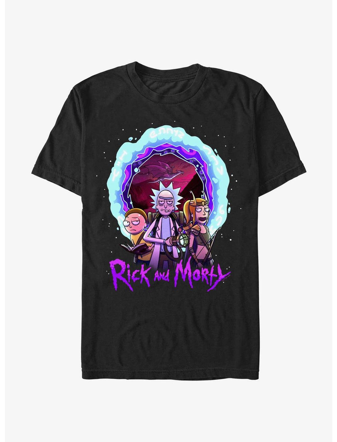T-shirt portail magique Rick et Morty