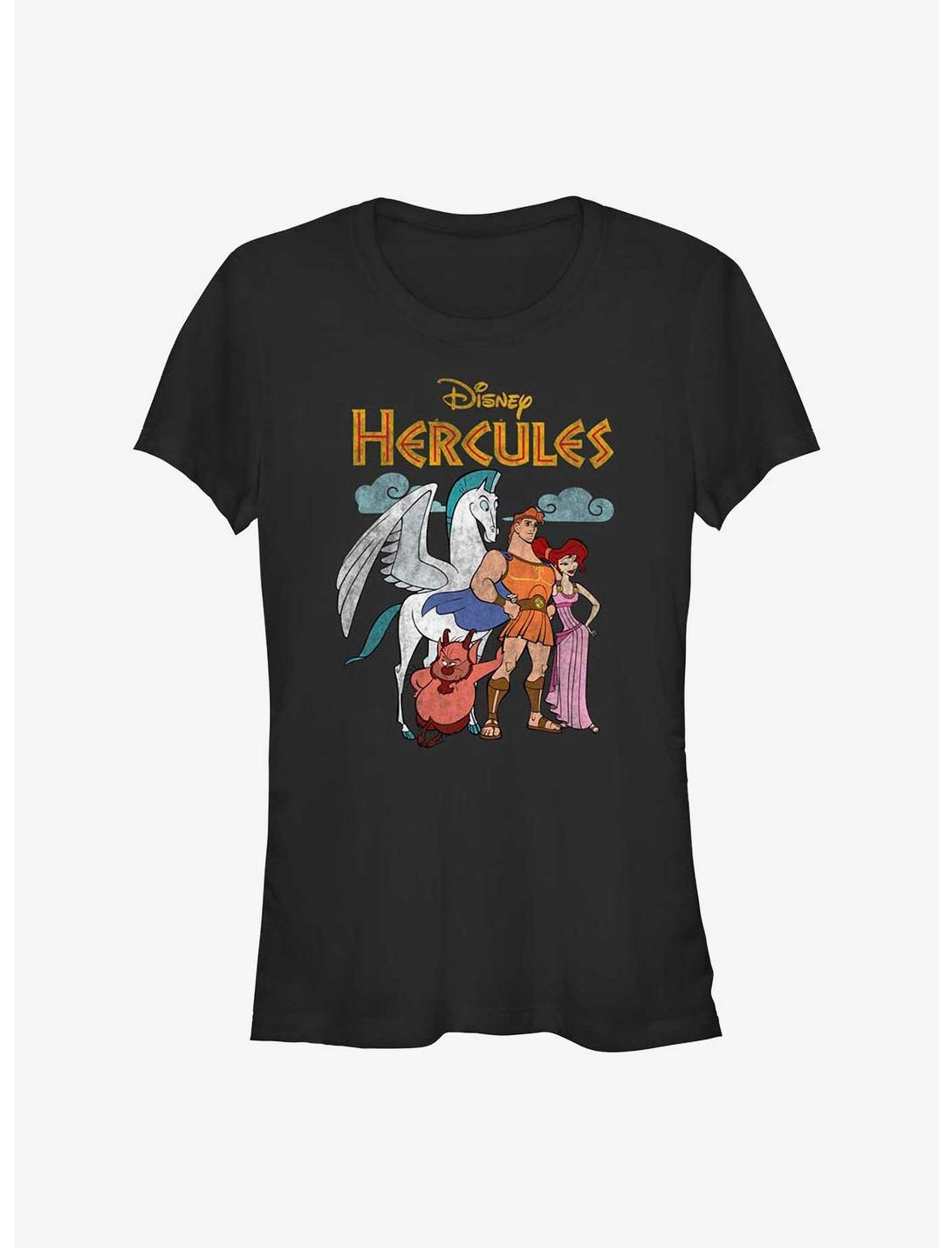 T-Shirt Filles Groupe de Héros Hercule Disney