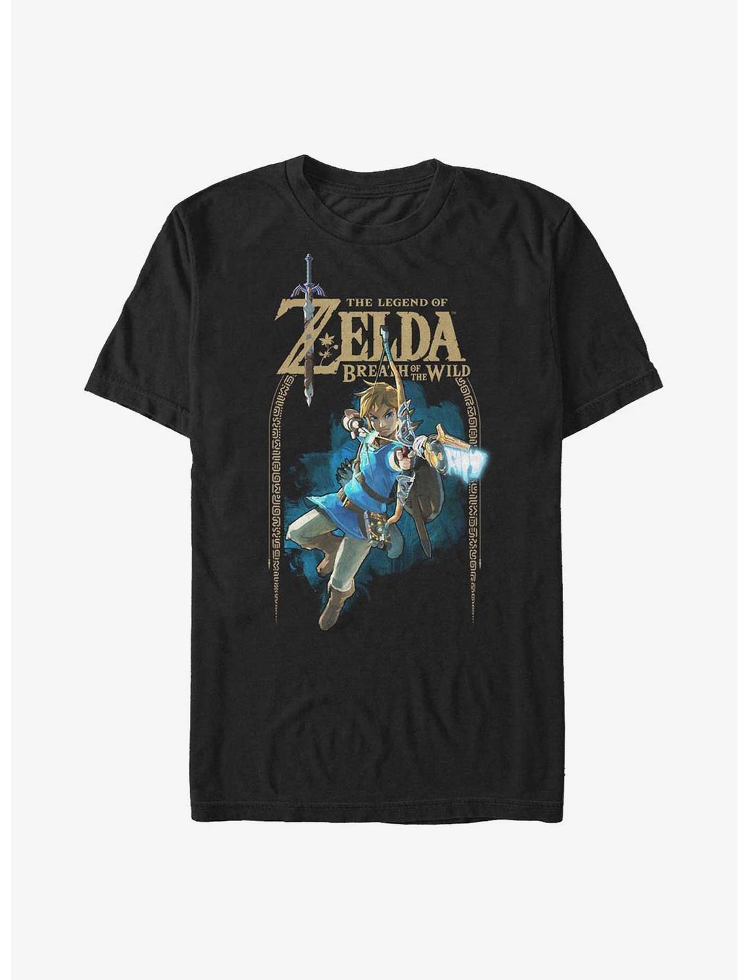 The Legend of Zelda Breath of the Wild Link Archer Heavyweight T-Shirt