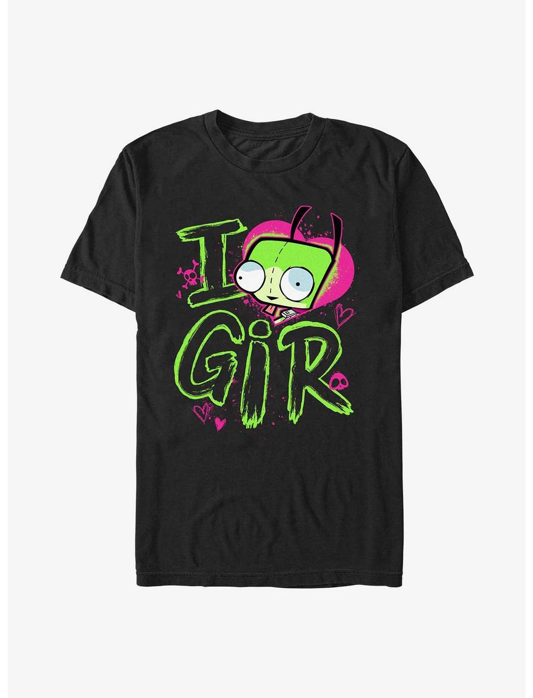 Invader ZIM I Love Gir Heavyweight T-Shirt