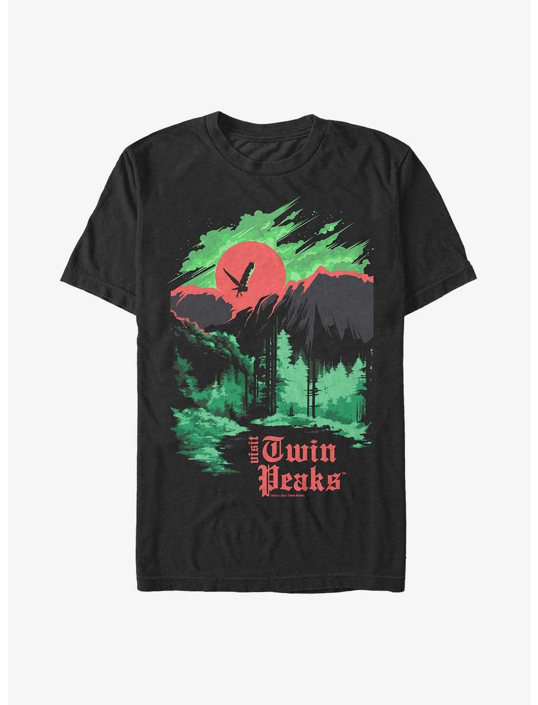 Twin Peaks Poster Heavyweight T-Shirt