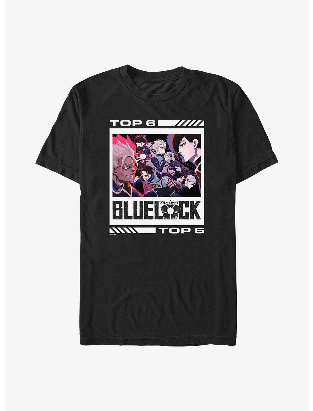 Blue Lock Top 6 Players Heavyweight T-Shirt