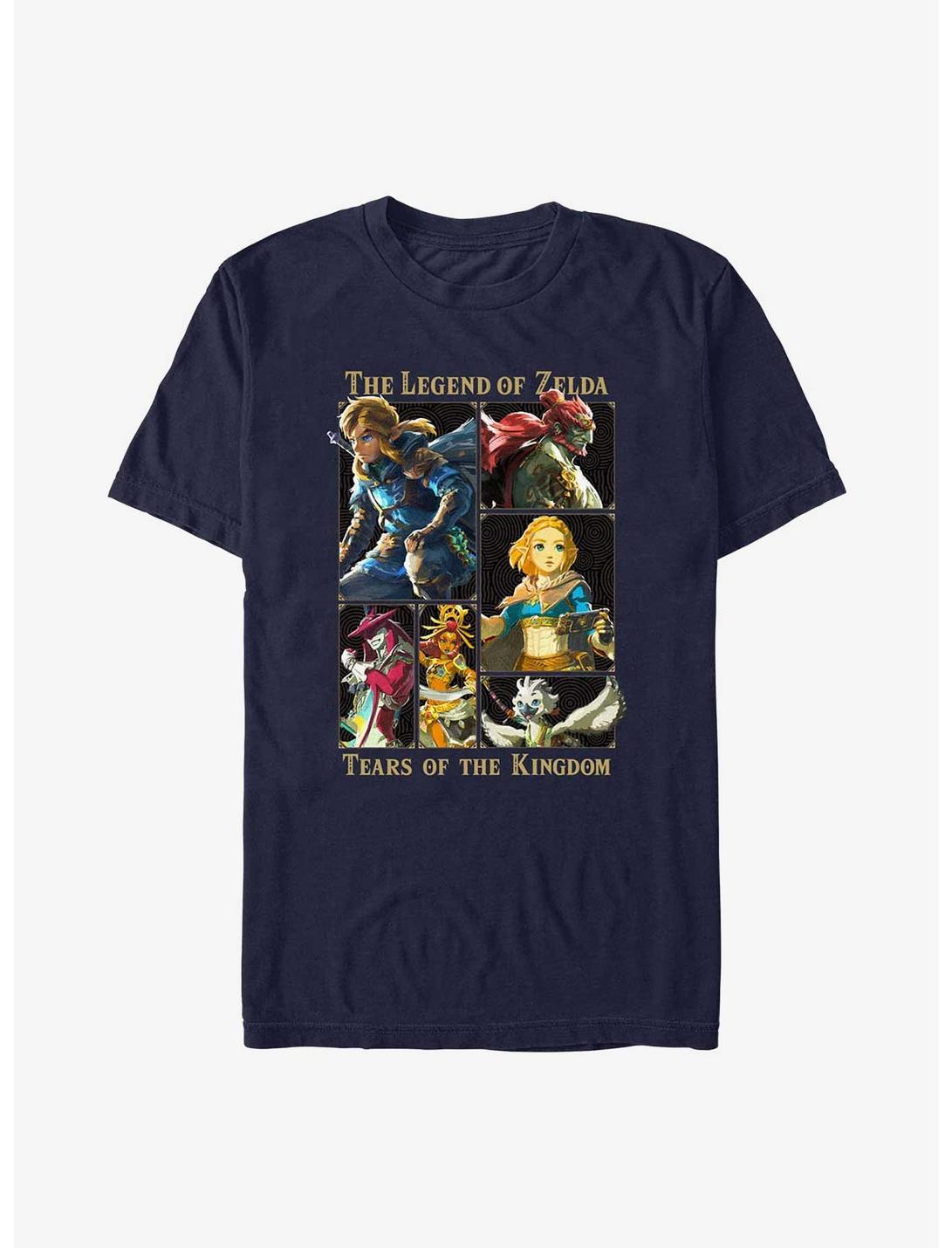 T-shirt extra doux Nintendo Zelda Tears of the Kingdom Boxup