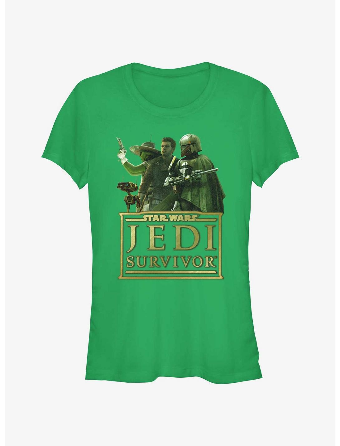 Star Wars Jedi: Survivor Trio Caij Cal and Boba Girls T-Shirt